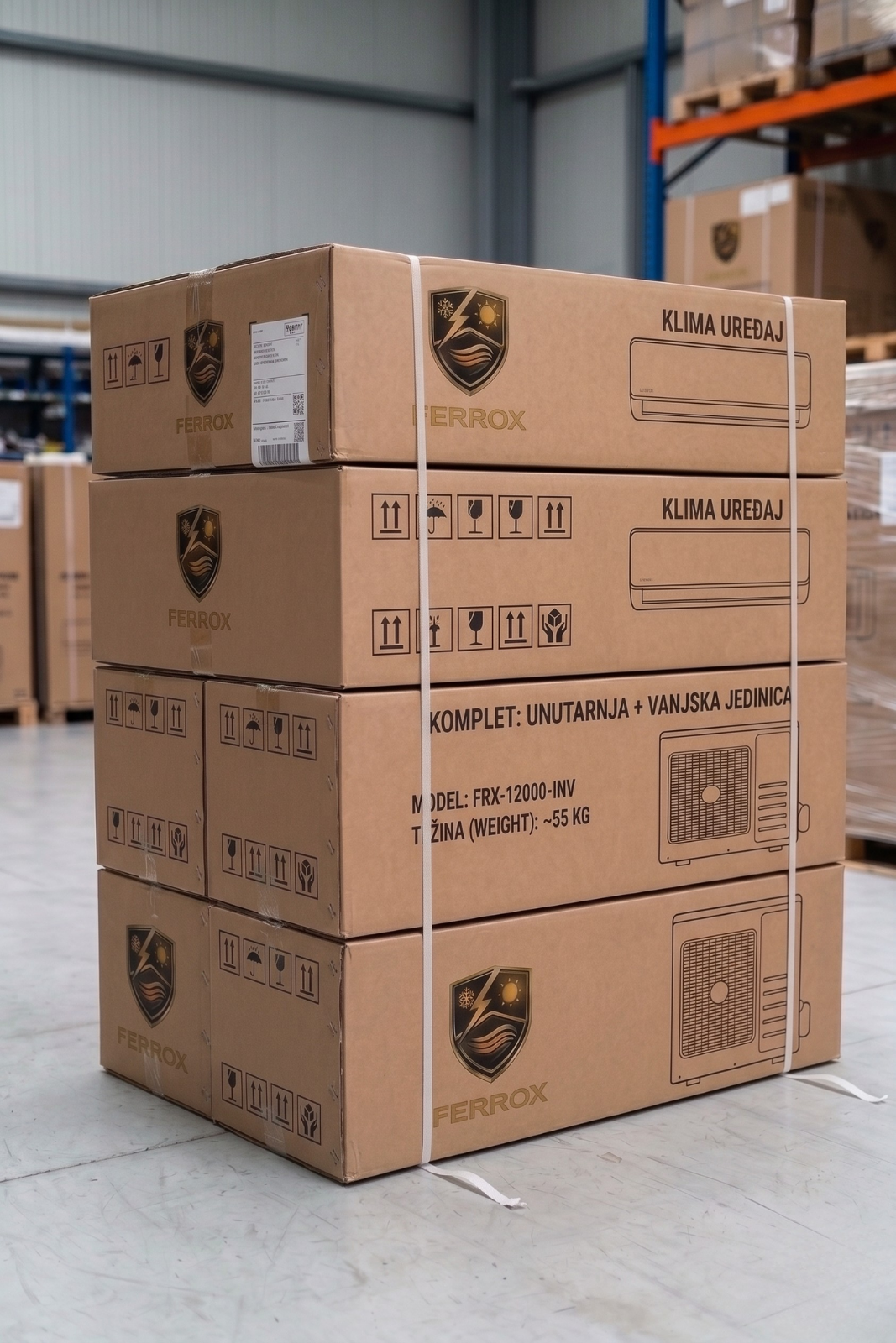 Klima uređaj FX - 9000 BRU - 2,6 KW - Slika 3